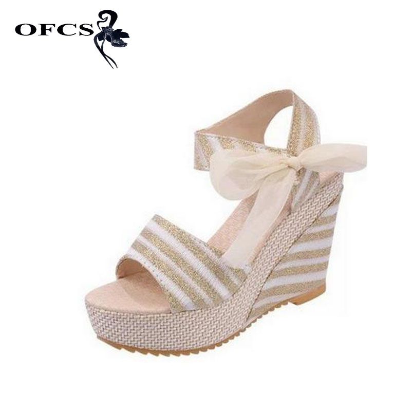 summer wedges sandals size 35 40 women sandals female shoes women size 40 women shoe