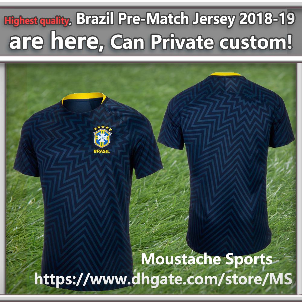 2019 Brazil Pre Match Jersey 2018 19 From Ayou368, $24.42 | DHgate.Com
