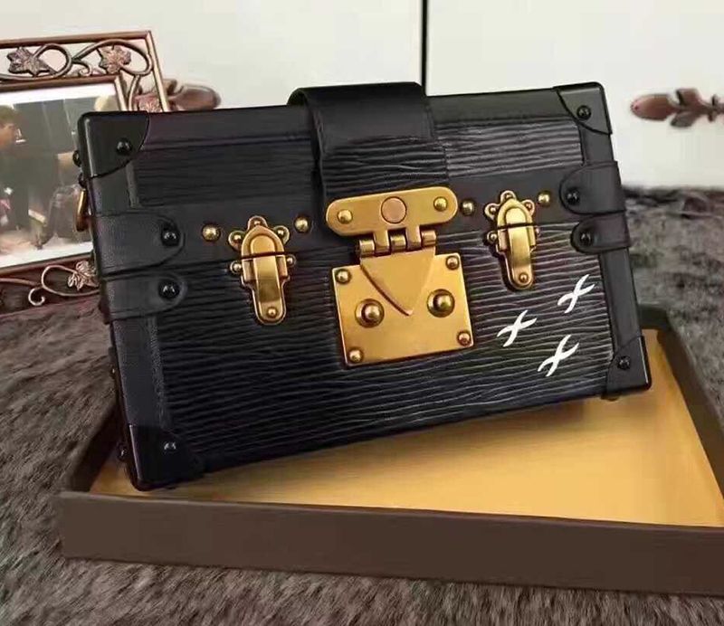 2019 Wholesale Designer Clutch Box Original Handbags Evening Bags Excellent Quality Leather ...