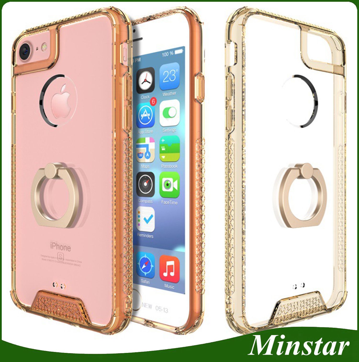 For Xiaomi Mi 6 Mi6 Luxury Thin Crystal Clear Transparent Anti For Xiaomi Mi 6 Mi6 Luxury Thin Crystal Clear Transparent Anti Scratch Acrylic Cell Phone Case Tpu Bumper Shockproof Cover With Ring Without Silicone Cell