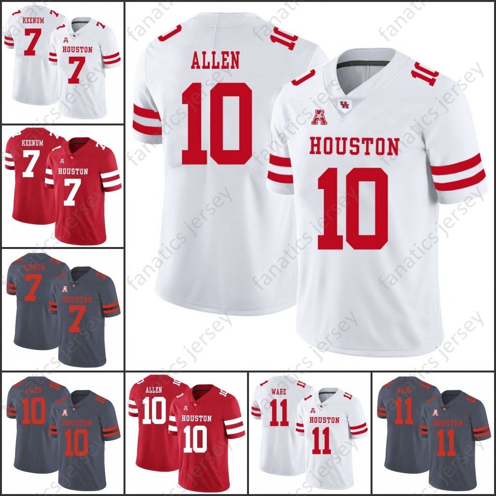 2020 Houston Cougars College Football Jerseys 2018 NCAA UH Ed Oliver