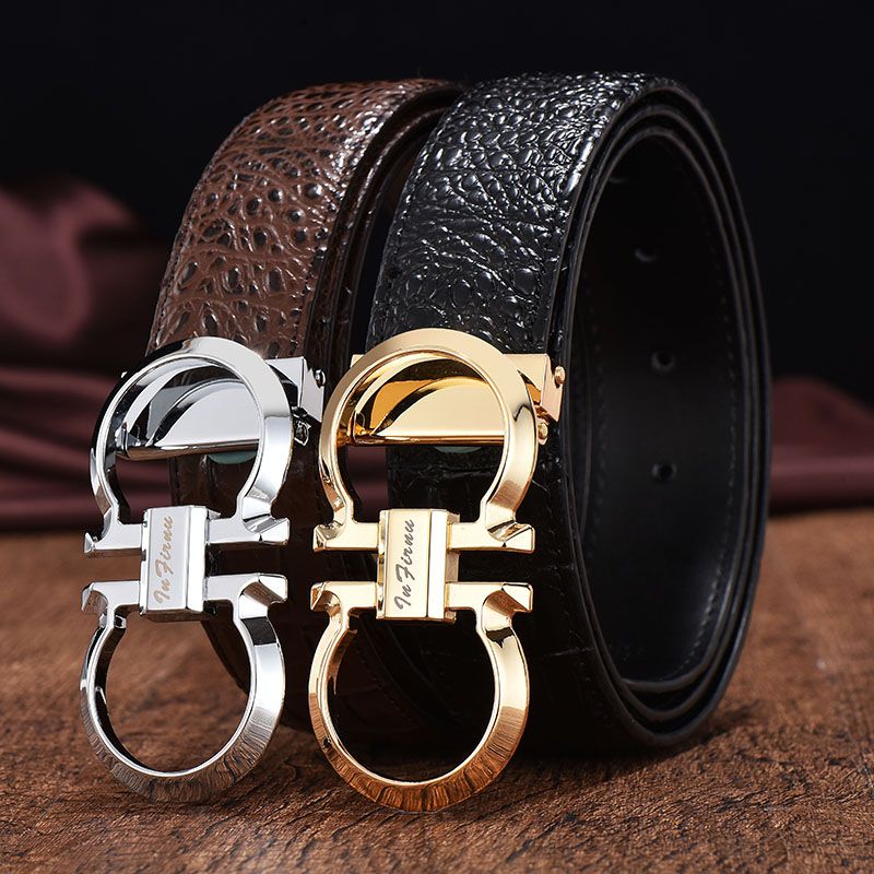 Hot Sale!2017 Best Quality First Class Real Genuine Leather Mens Designer For Men Leather Belts ...