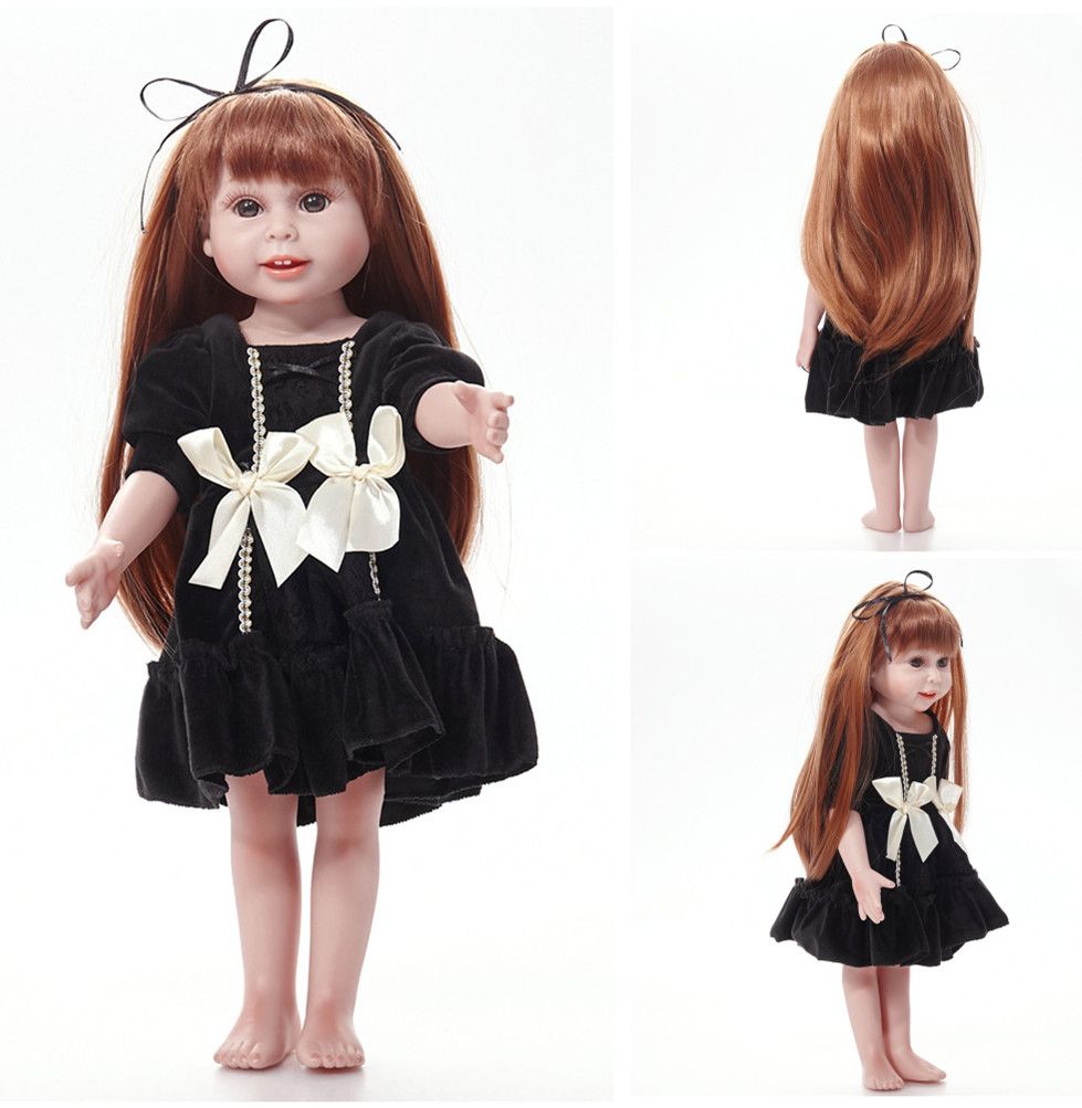 Acheter Filles Lifelike Poupees Avec Cheveux Longs Robe Noire Enfants Enfants Cadeaux Jouets Danniversaire Bebe Simulation Jouets Poupee 18 Pouces Uks37 De 545 87 Du Dressyonly Fr Dhgate Com Acheter Filles Lifelike Poupees Avec Cheveux Longs Robe Noire Enfants Enfants Cadeaux Jouets Danniversaire Bebe Simulation Jouets Poupee 18 Pouces Uks37 De 545 87 Du Dressyonly Fr Dhgate Com