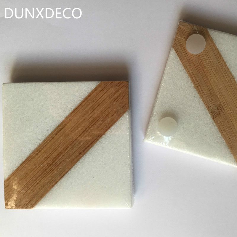 2018 Dunxdeco Coffee Cup Pad Set Marbling Bamboo Geometric Square 2018 Dunxdeco Coffee Cup Pad Set Marbling Bamboo Geometric Square Table Mat Home Office Desk Accessories Modern Art Decoration From Olgar 33 76 Dhgate