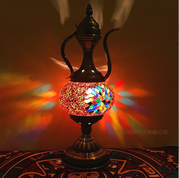 2018 Turkish Mosaic Table Lamp Vintage Art Deco Handcrafted Lamparas 2018 Turkish Mosaic Table Lamp Vintage Art Deco Handcrafted Lamparas De Mesa Glass Romantic Bed Light Con Mosaicos From Fried