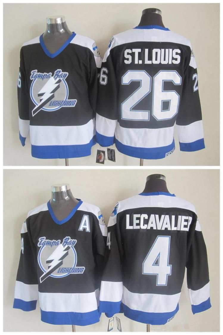 Hockey-NHL VINCENT LECAVALIER Tampa Bay Lightning 2004 CCM Throwback ...