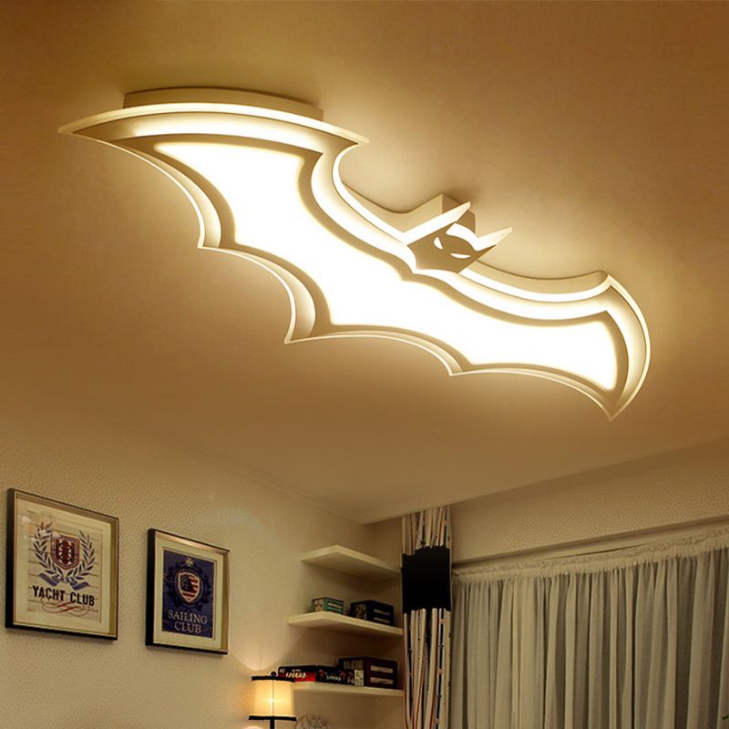 Modern Batman Deco Led Ceiling Lights For Bedroom Children Room Baby Modern Batman Deco Led Ceiling Lights For Bedroom Children Room Baby Iron Cartoon Personality Creative Lamp Fixture