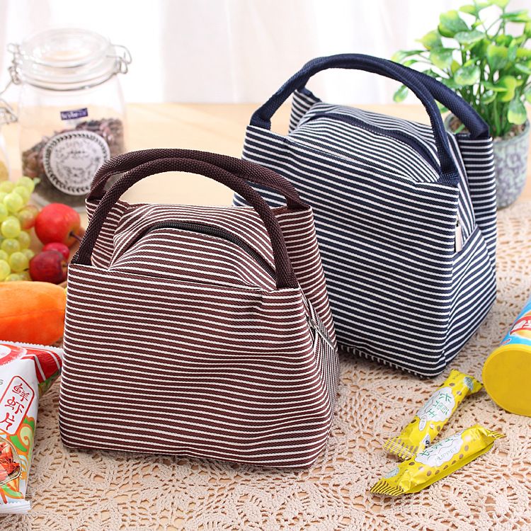 2020 Fashion Travel Outdoor Lunch Bag Box Cool Thermal Handbag Food Drinks Ice Packs Isothermic ...