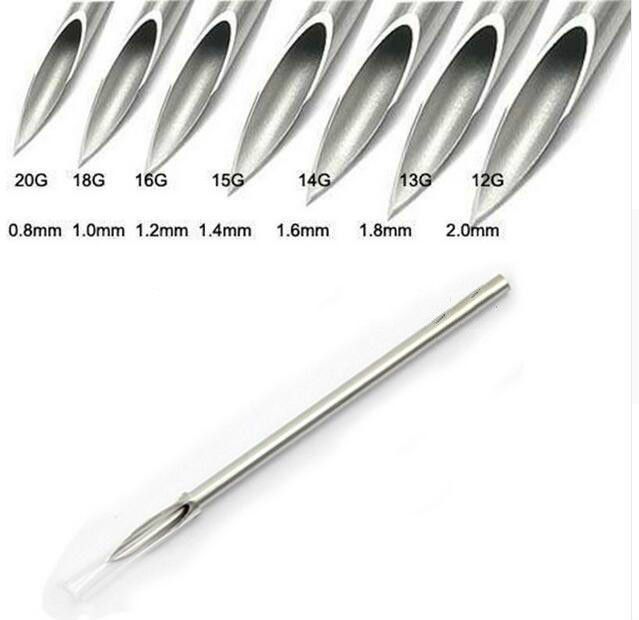 Kit Herramientas Para Piercing | Tapers 14G-20G En Acero Inoxidable | Para Cambiar Joyería En Oreja, Nariz, Ombligo