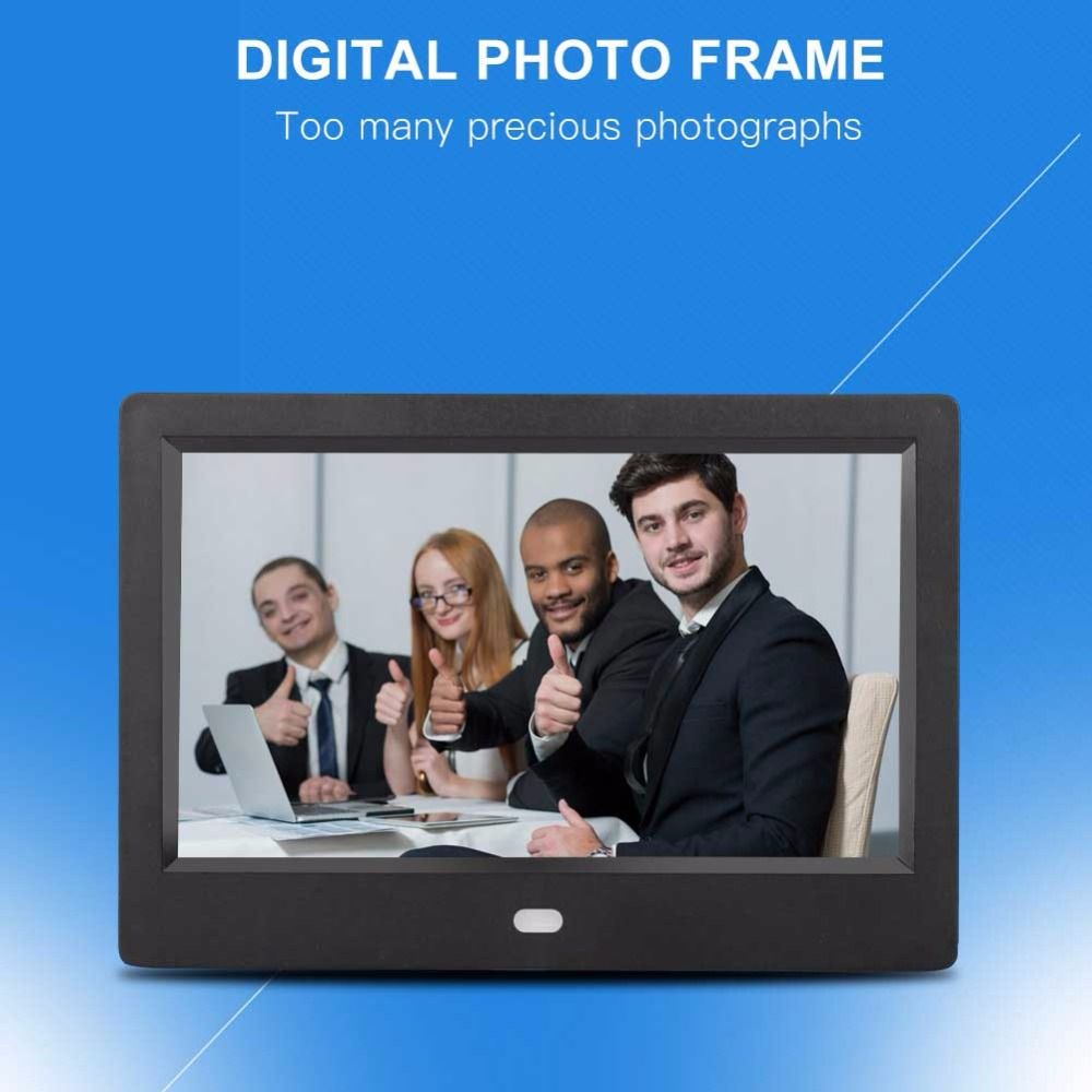 7inch Hd Tft Digital Photo Frame Calendar Clock Ebook Multifunction 1024 600 Resolution 16 9 With Remote Control