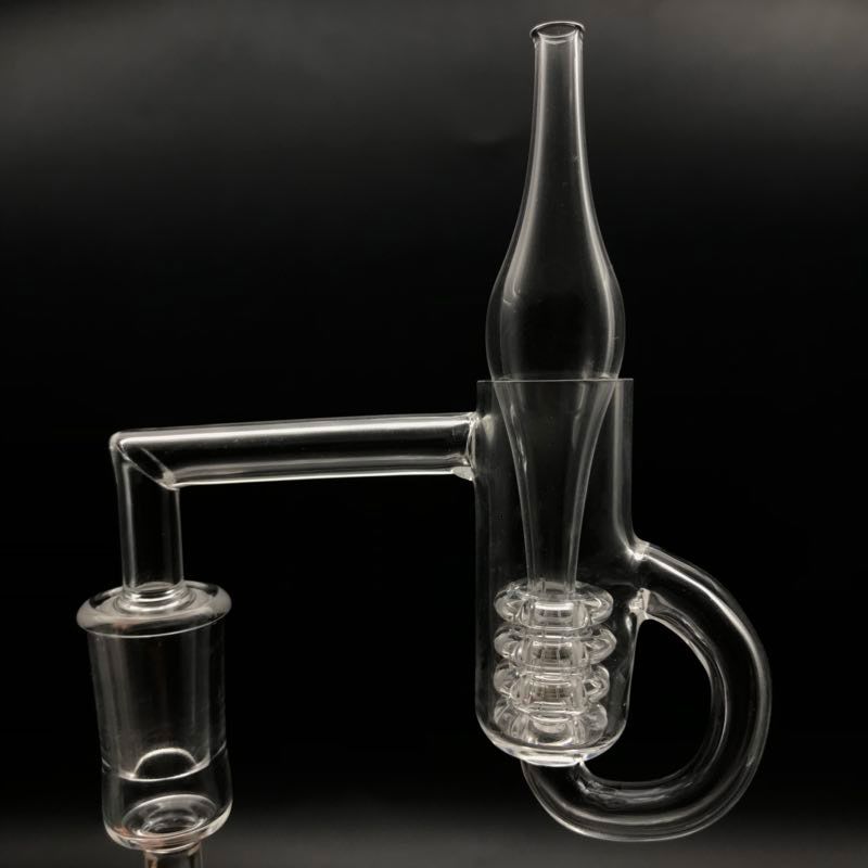 2020 Beracky New Diamond Knot Loop Quartz Banger 10mm 14mm 18mm Male