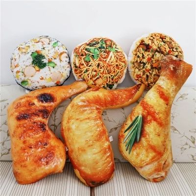 2019 Simulated Food Chicken Leg Pillow Creative Snack Bread Pillow