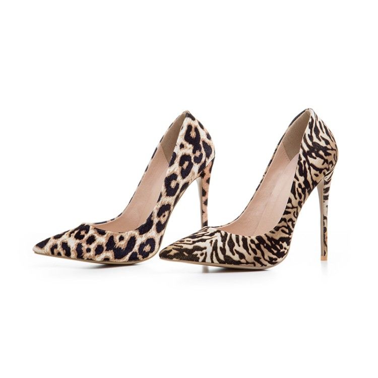 leopard print stiletto shoes