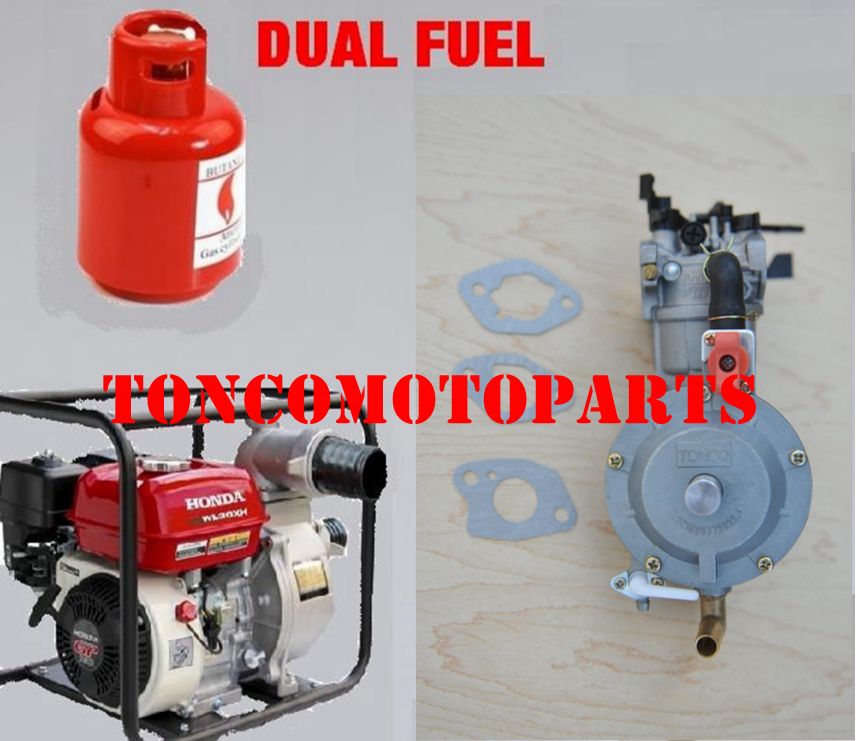 2019 LPG NG Conversion Kit For Water Pump Engine 168F GX160 Dual Fuel Carburetor From