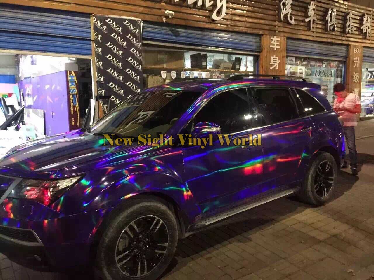 Vinyl Wrap Cost >> Iridescent Purple Holographic Kaleidoscope Car Body Film ... Vinyl Wrap Cost >> Iridescent Purple Holographic Kaleidoscope Car Body Film ...