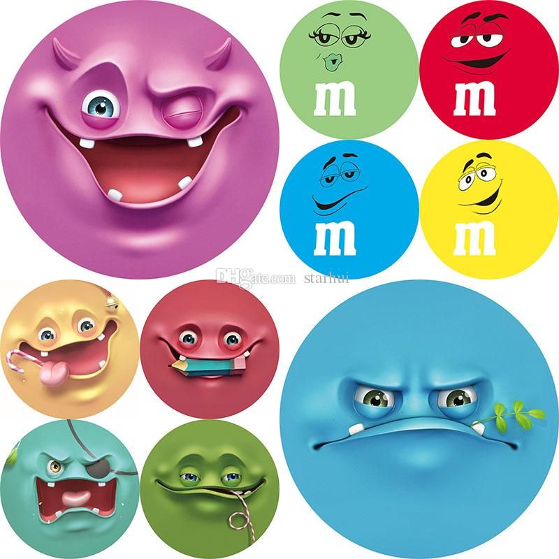 emoji beach towel cartoon round polyester blankets thin yoga mat
