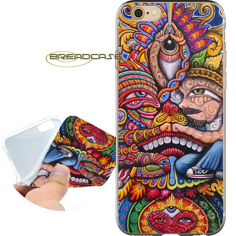 coque iphone xr psychedelique