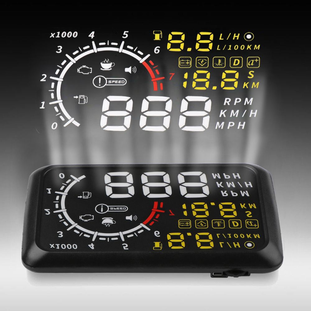 Who uses the projector to display speed in the car 92 Who uses the projector to display speed in the car 53