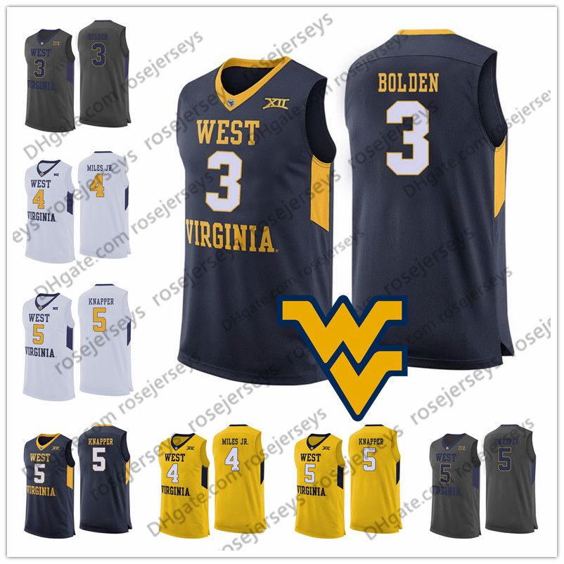 2018 WVU West Virginia Mountaineers 3 James Bolden 31 Logan Routt 5