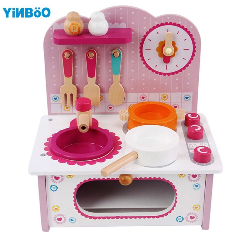 2018 Baby Toys Kid Cooking Set Wooden Kitchen Toy For Children 2018 Baby Toys Kid Cooking Set Wooden Kitchen Toy For Children Play Pink Stove Gift From Cassial 59 24 Dhgate Com