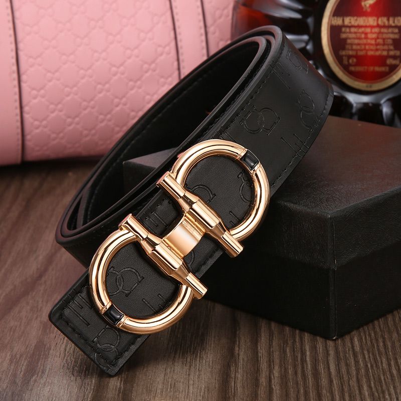 Da Donna Designer Cinture per Donne Ragazze Ace poker automatico a cricchetto cintura in pelle
