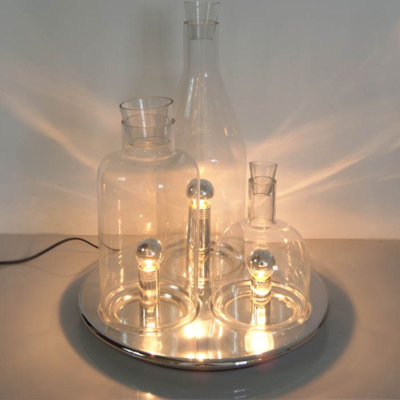 Modern Minimalist Personality Fashion Glass Bottle Lamp Modern Minimalist Personality Fashion Glass Bottle Lamp Bedroom Bedside Study Cafe Special Table Led Lighting Fixture By Cornelius
