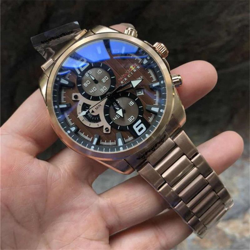Aaa Luxury Mens Tag Watches Montre De Luxe Chronograph All Steel