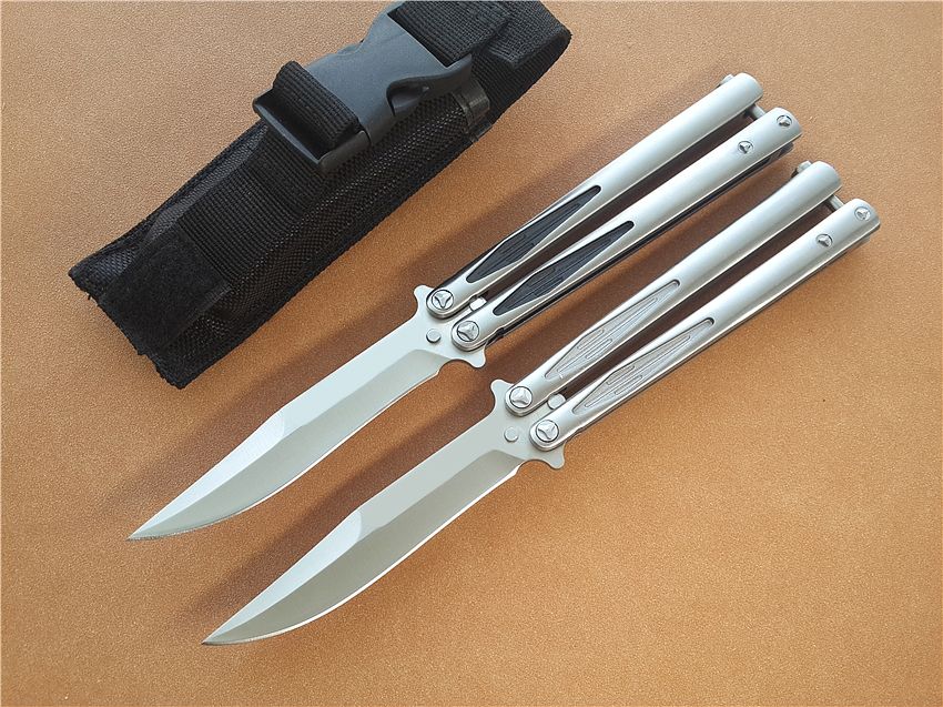 mt micro custom tachyon iii balisong butterfly sharp knife trainer