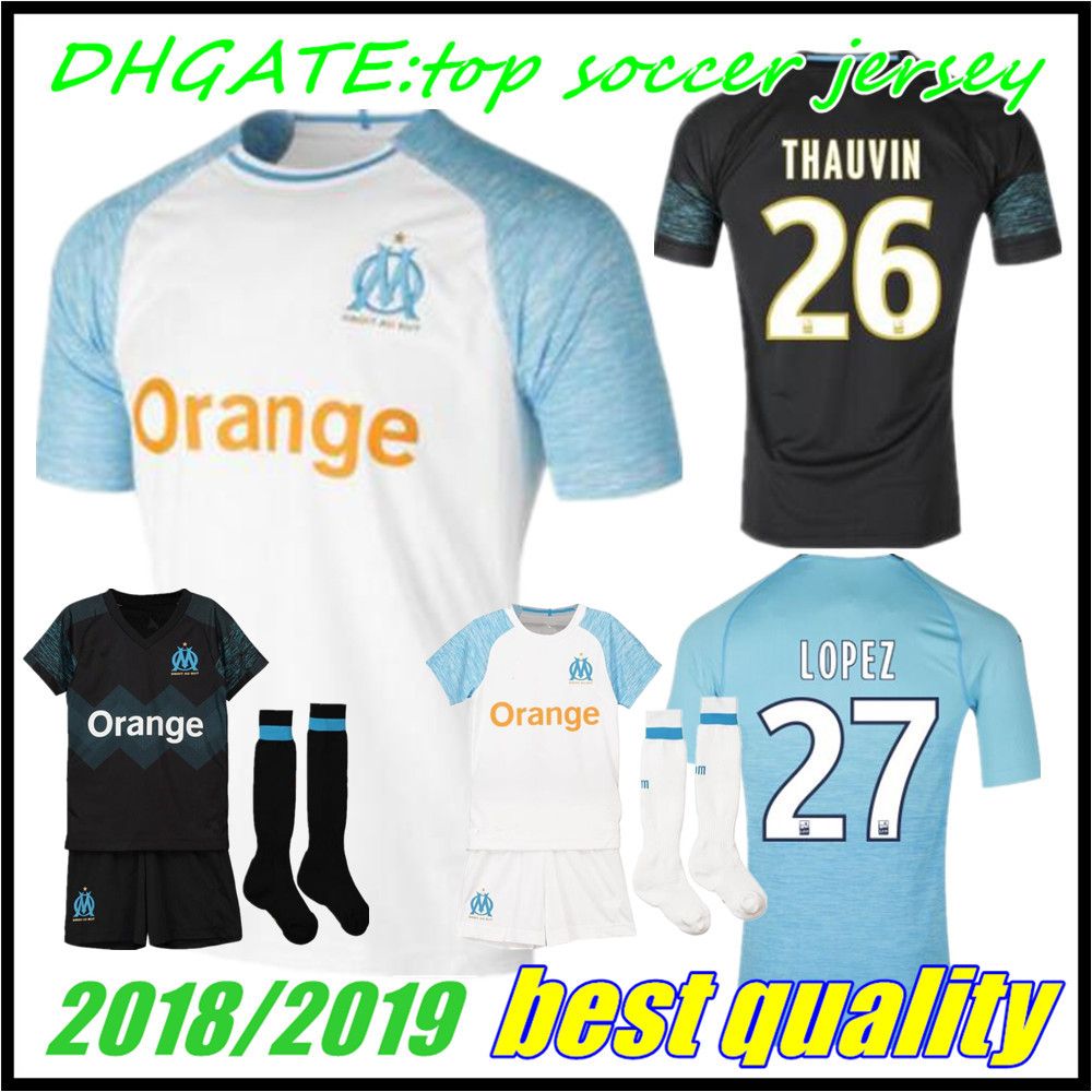 maillot marseille pas cher enfant