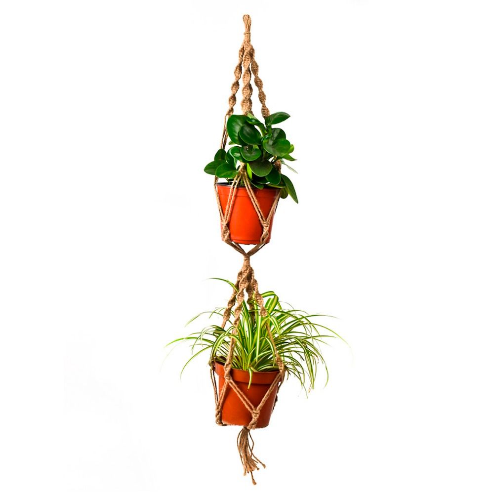 2019 Plant Hanger Macrame Jute 4 Leg For Indoor Outdoor Ceiling Deck 2019 Plant Hanger Macrame Jute 4 Leg For Indoor Outdoor Ceiling Deck Balcony Round And Square Pots From Kenedy 29 04 Dhgate Com