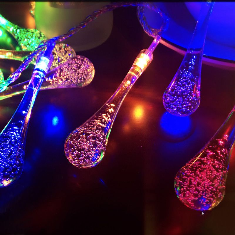 6m 40led Party Lights Outdoor Crystal String Decorative Eu 6m 40led Party Lights Outdoor Crystal String Decorative Eu Plug Fairy Light Ball For Holiday Wedding Xmas With 18 41 Piece On