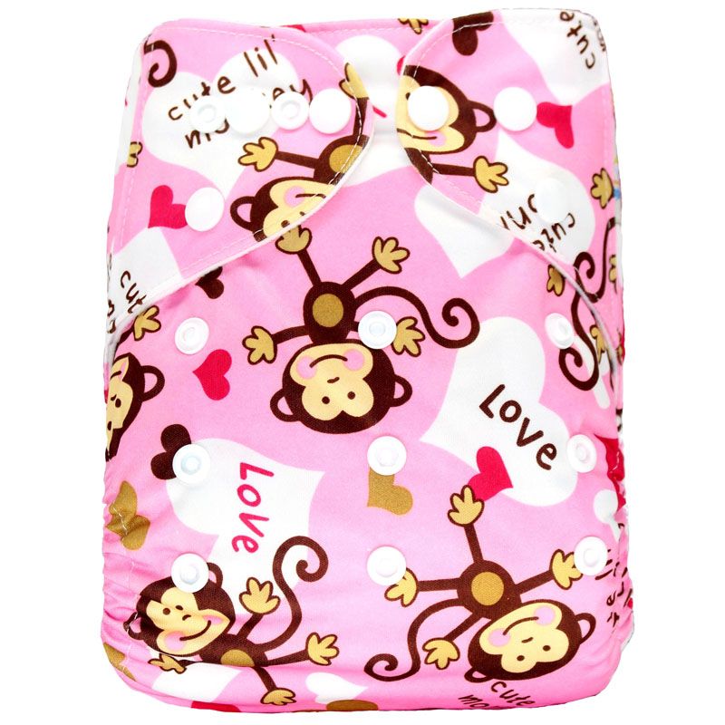 2018 High Quality Washable Baby Cloth Diapers Nappies Reusable Osfa
