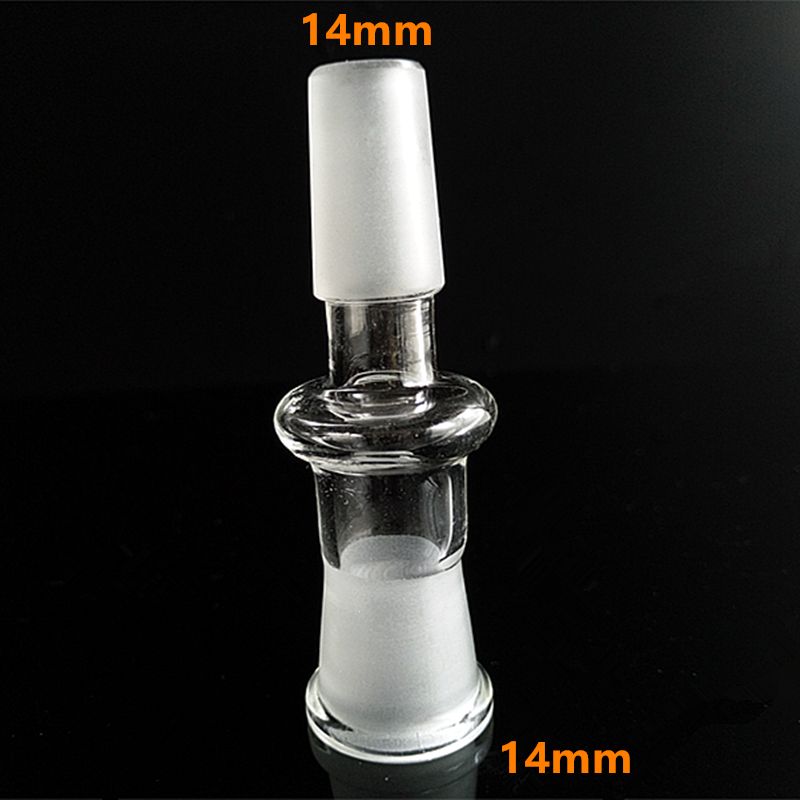 2019 10 Styles Glass Bong Adapter Male To Female Joint 14mm 18mm Female
