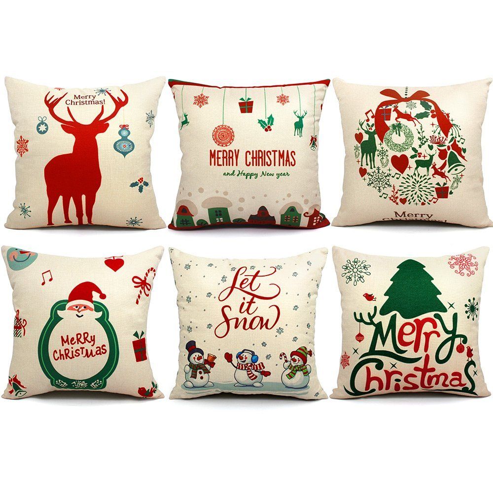 christmas pillows covers 18 x 18 christmas dcor santa claus pillow covers christmas decorative throw pillow case sofa home dcor outdoor wicker furniture - Christmas Outdoor Pillows christmas pillows covers 18 x 18 christmas dcor santa claus pillow covers christmas decorative throw pillow case sofa home dcor outdoor wicker furniture - Christmas Outdoor Pillows
