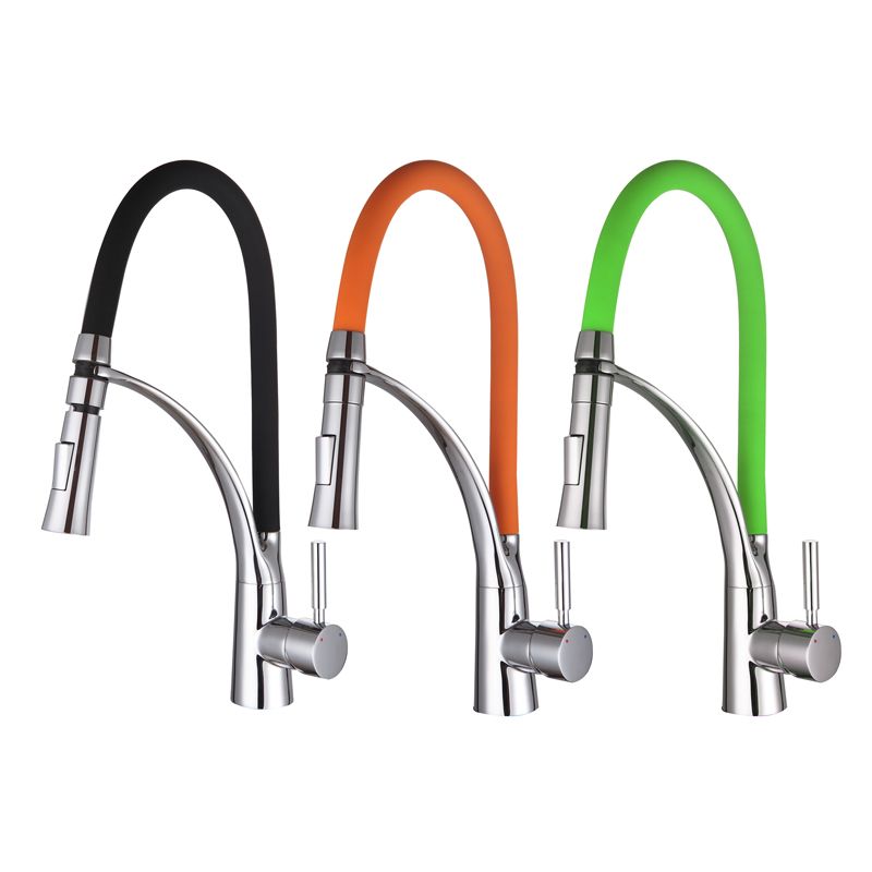 Single Handle Kitchen Mixer Tap Deck Mounted Black Faucet Handles For Kitchen Drawers Best Porcelain
