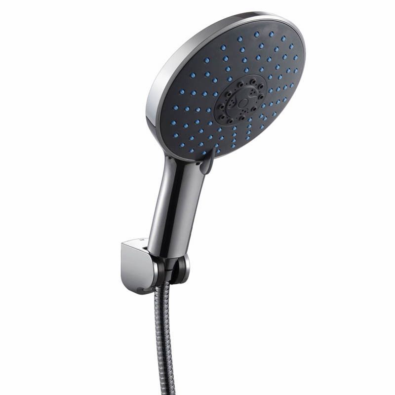 2018 Freee Extra Large 7 Functions Handheld Shower Head 2018 Freee Extra Large 7 Functions Handheld Shower Head With Long Hose And Bracket Holder Polished Chrome Color Th333 From Dracaenor