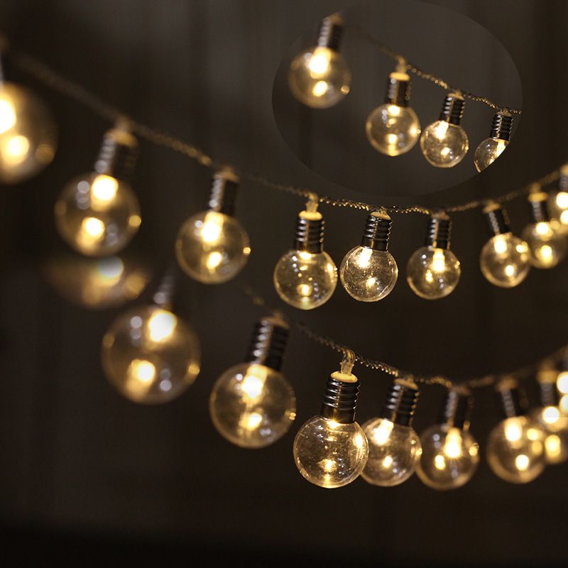 Bulb Light 2 5m 20leds Led Fairy String Lights Copper Usb Home Bulb Light 2 5m 20leds Led Fairy String Lights Copper Usb Home Outdoor Decoration Holiday Party Guirlande Lumineuse Globe Patio