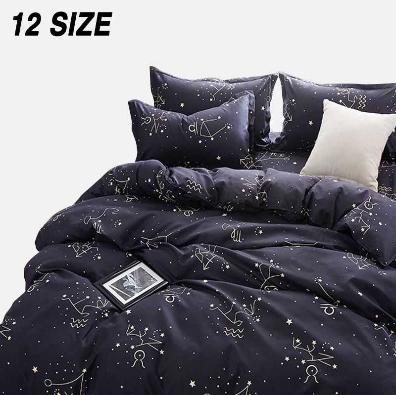 Custom Soft Bedding Sets Usa Russia Europe King Queen Size Duvet Custom Soft Bedding Sets Usa Russia Europe King Queen Size Duvet Cover Set Sheet Single 200 Bed Linen Black Star Full