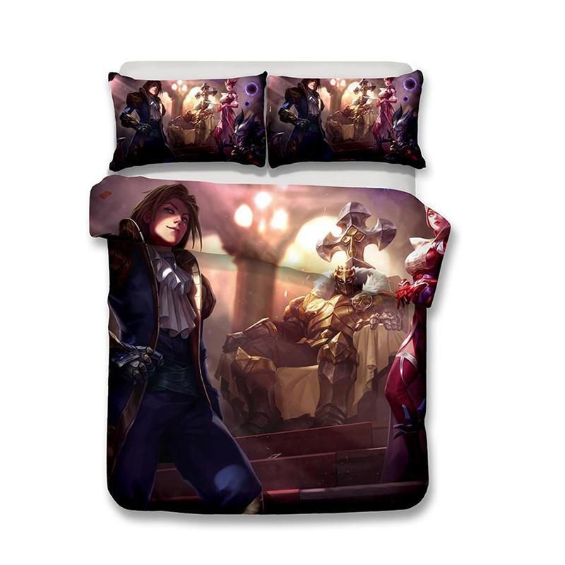 3d Game League Of Legends Spades Emperor Skin Printed Bedding Sets 3d Game League Of Legends Spades Emperor Skin Printed Bedding Sets Duvet Cover Set Covers For From Home8888