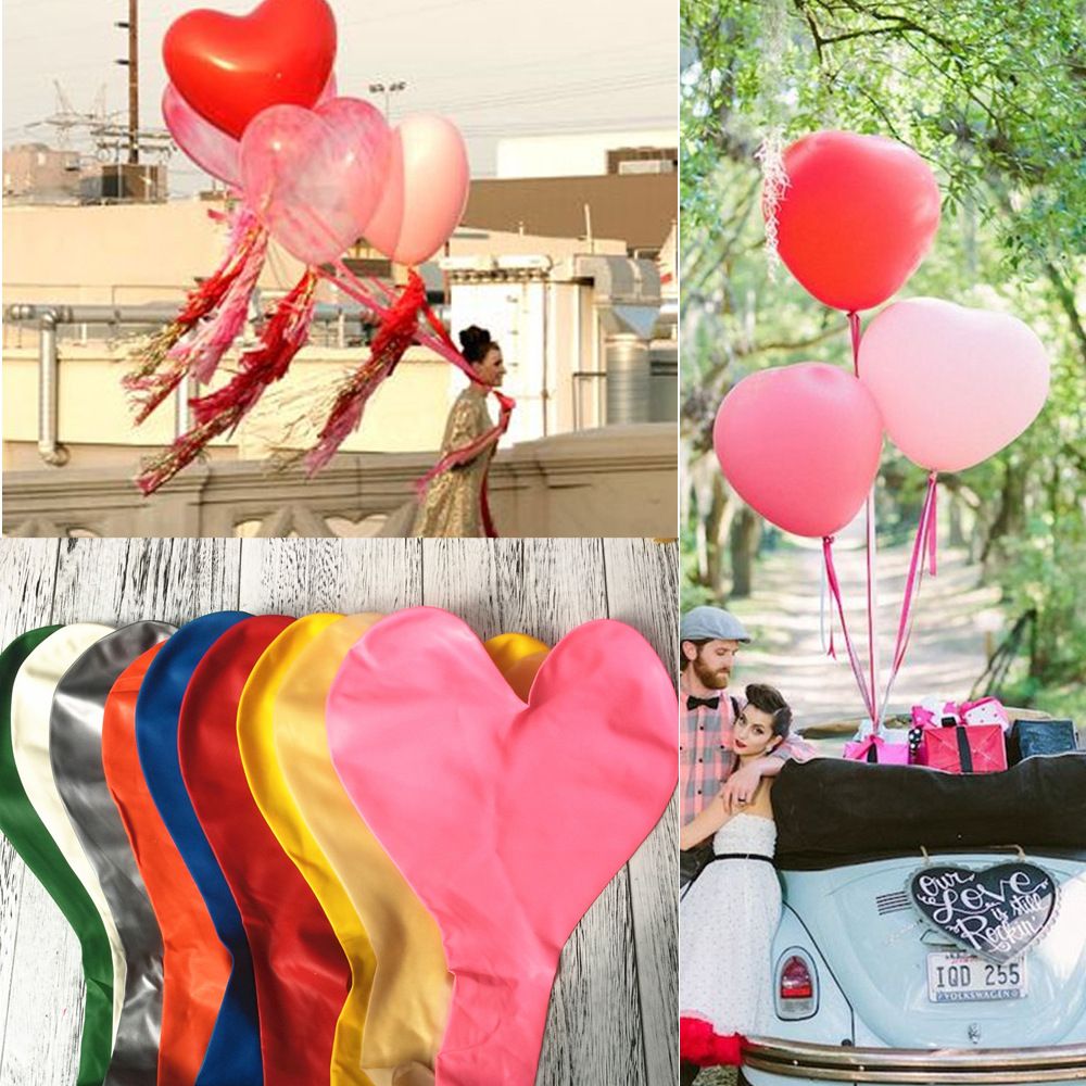 36 Inch Giant Heart Balloon Heart Shape Happy MotherS Day Balloons