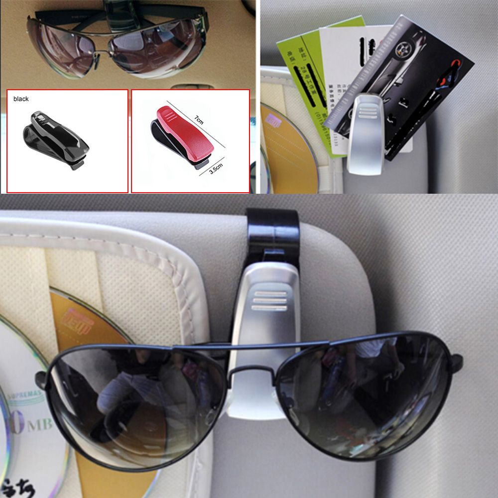 2020 Universal Car Auto Sun Visor Glasses Holder Clip Sunglasses