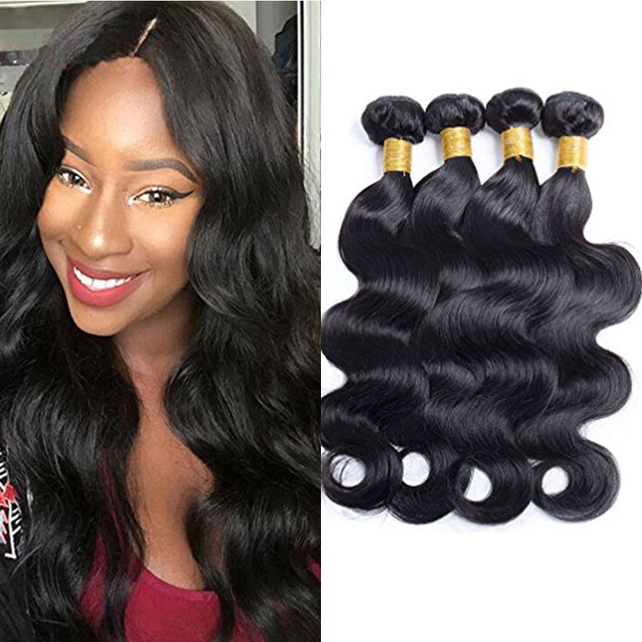 2018 8a Mink Brazilian Body Wave Unprocessed Peruvian Indian