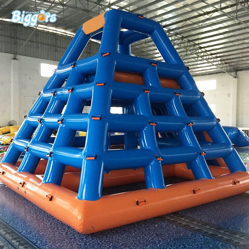 2019 outdoor amusement inflatable floating water slide water park floating slide