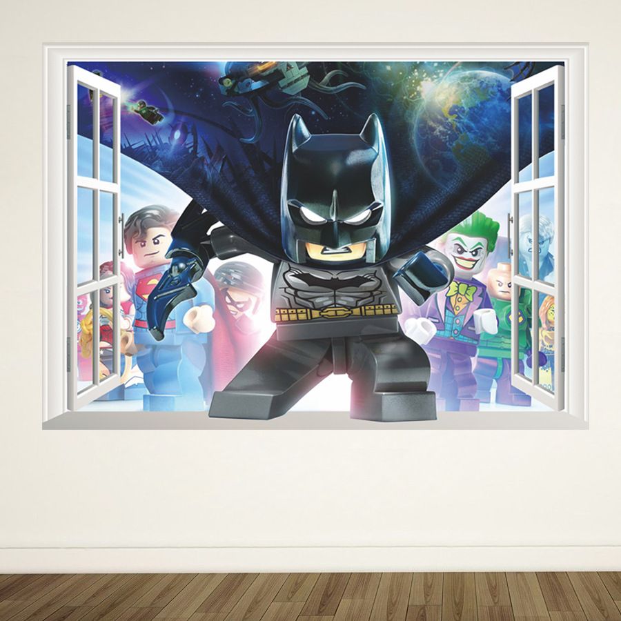 3d fake window batman
