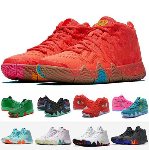 kyrie irving shoes lucky charms green