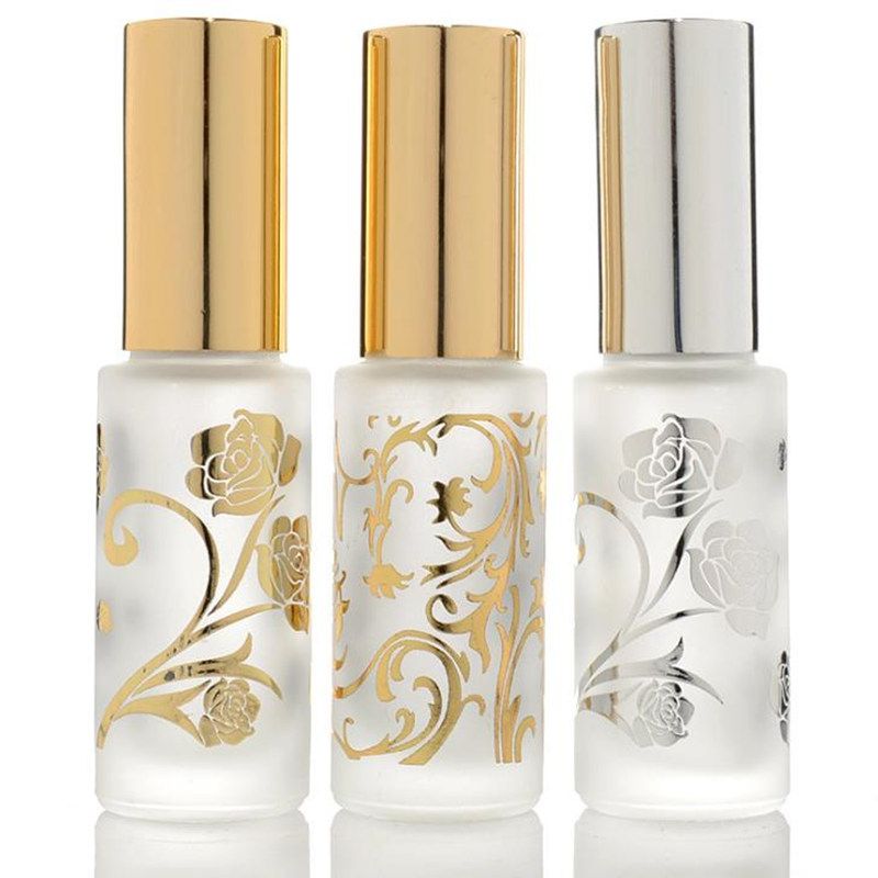 Download 15ML Wholesale Frosted Glass Perfume Bottle With Spray ,0.5 Oz Frosted Glass Spray Bottle For ...