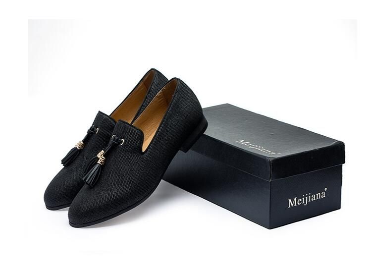gold tassel loafers