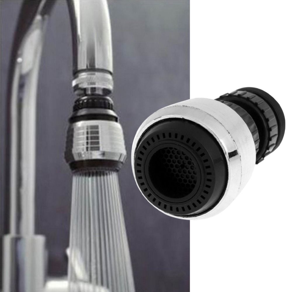 Kitchen Faucet Shower Head Economizer Filter Water Stream Pull Out Bathroom Universal Plastic 360 Rotary