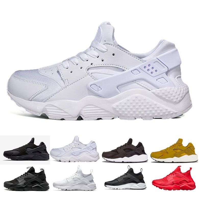 nike huarache blanco con negro