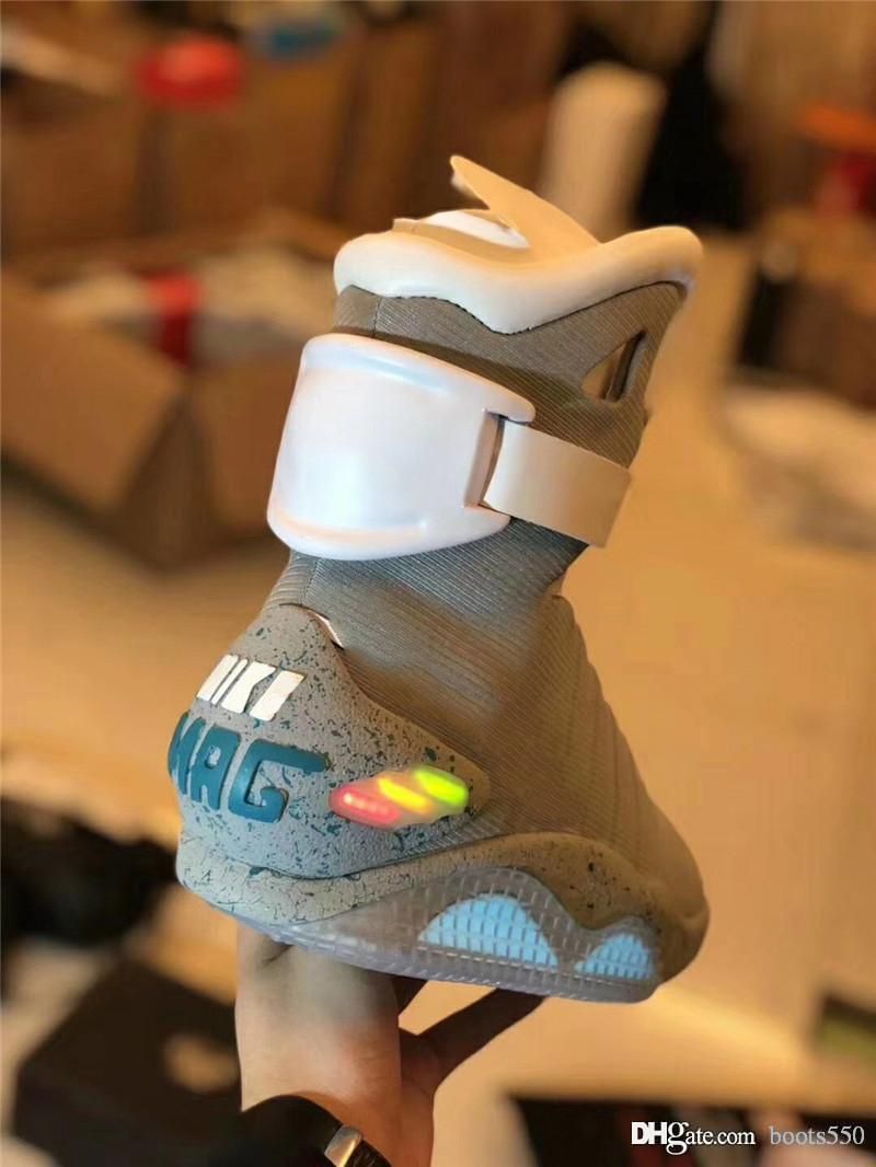 automatic laces air mag sneakers